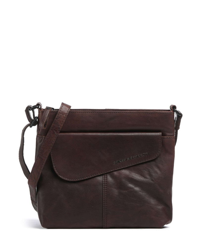 Spikes & Sparrow Bronco Madoline Crossbody bag dark brown