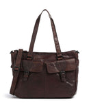 Spikes & Sparrow Bronco Fee Aktovka dark brown