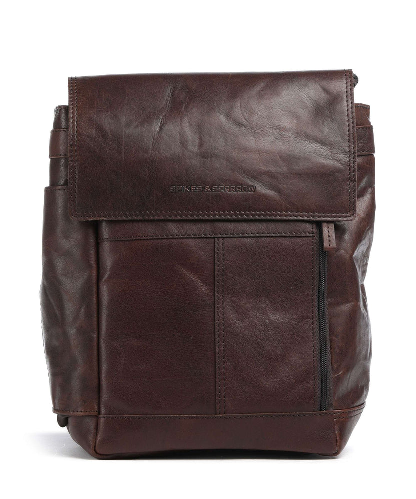 Spikes & Sparrow Bronco Winston Backpack dark brown