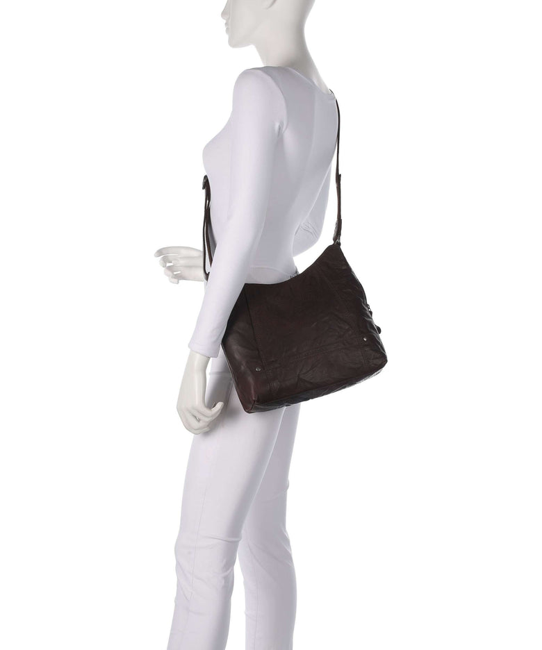 Spikes & Sparrow Bronco Jessyca Crossbody bag dark brown