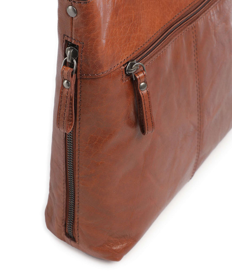 Spikes & Sparrow Bronco Jessyca Crossbody bag brandy