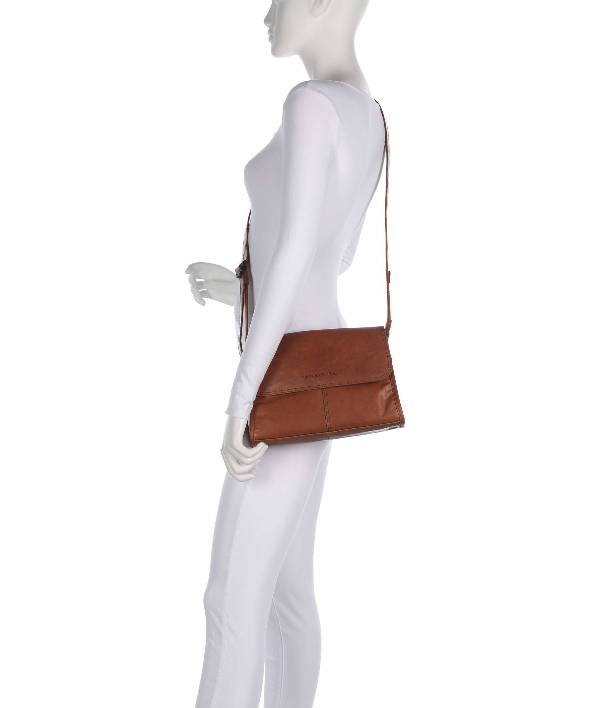 Spikes & Sparrow Bronco Belle Crossbody bag brandy