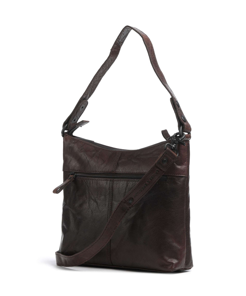 Spikes & Sparrow Bronco Delphie Hobo bag dark brown