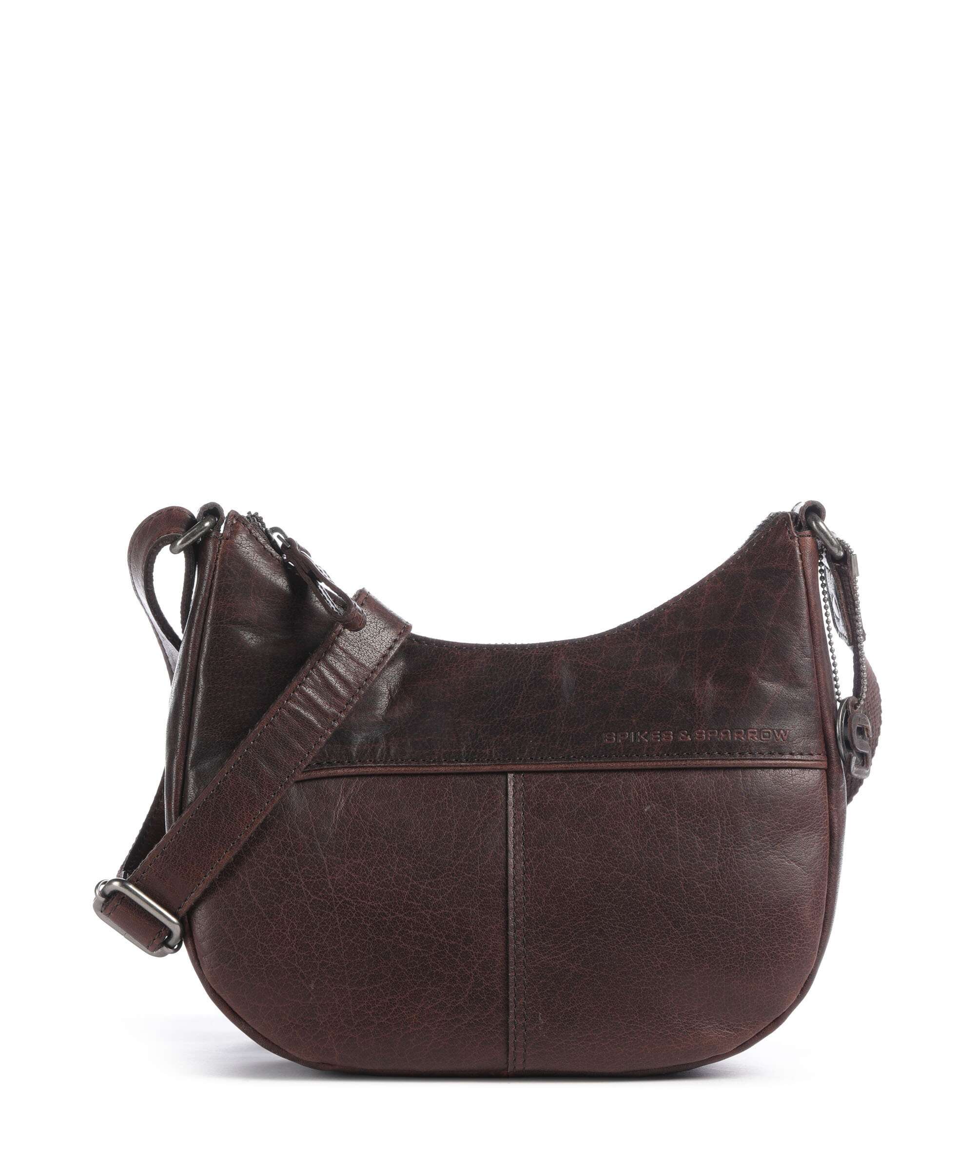 Spikes & Sparrow Bronco Filippa Crossbody bag dark brown