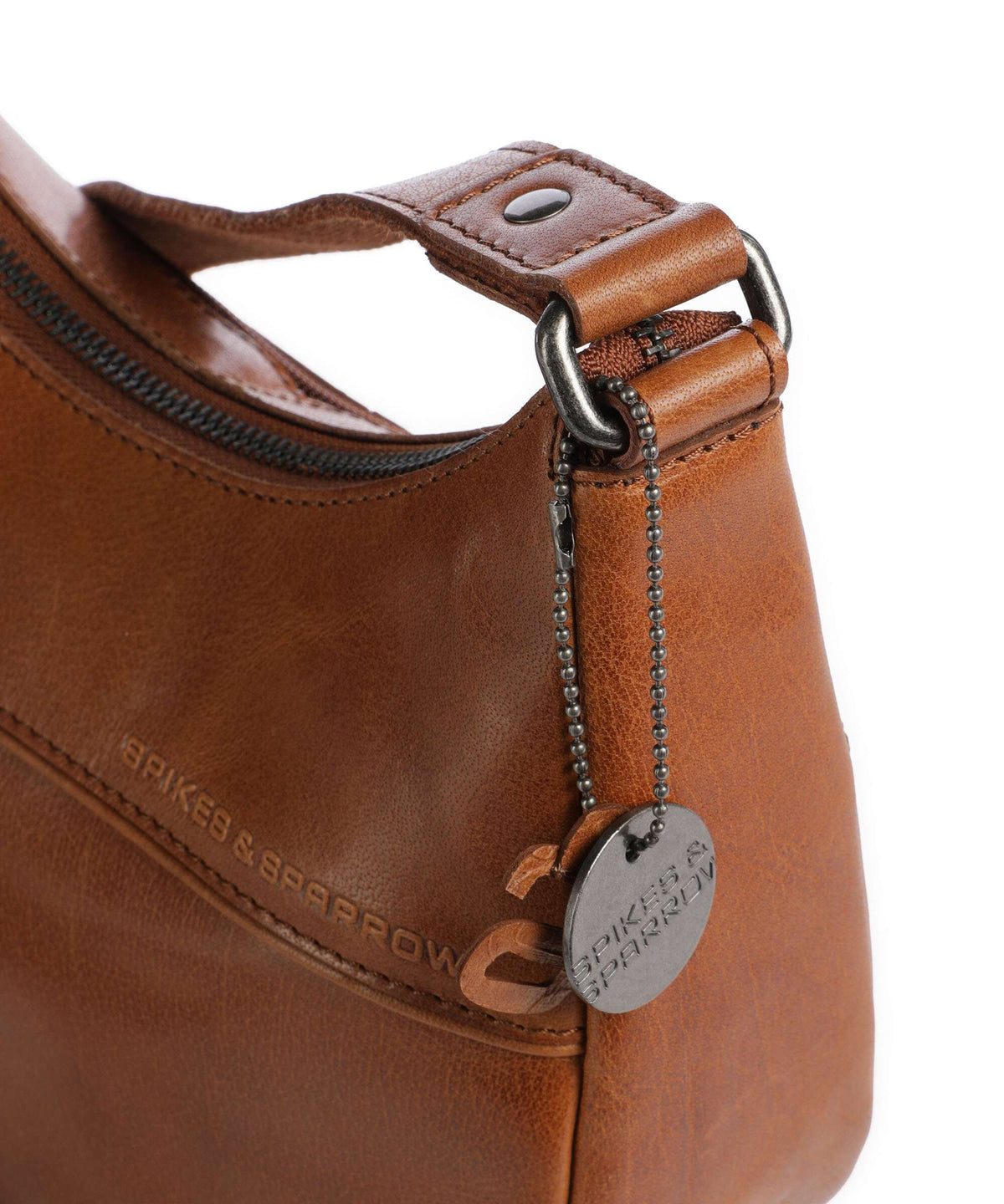 Spikes & Sparrow Bronco Filippa Crossbody bag brandy