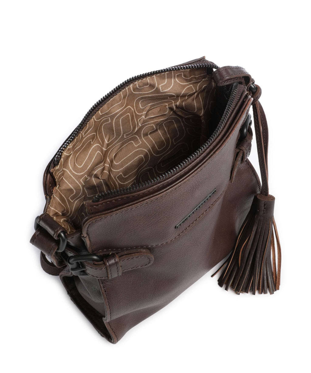 Spikes & Sparrow Hudson Jolinda Crossbody bag dark brown