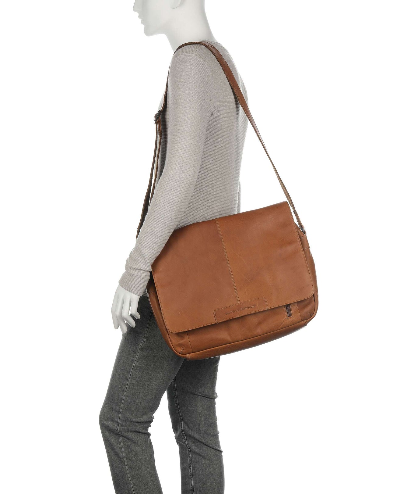 The Chesterfield Brand Richard Briefcase cognac