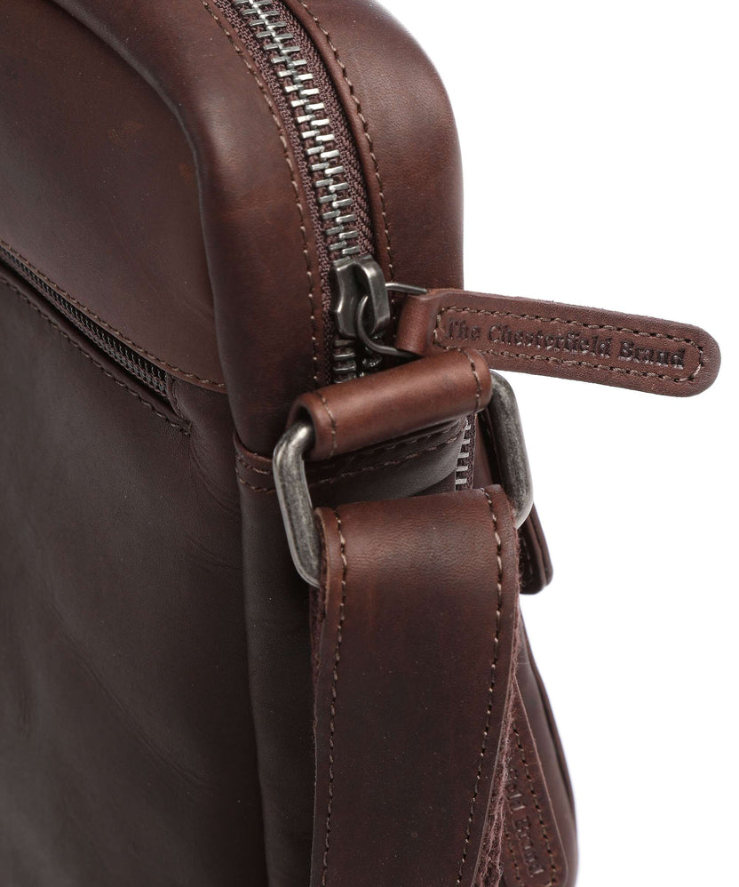 The Chesterfield Brand Bath Crossbody bag dunkelbraun