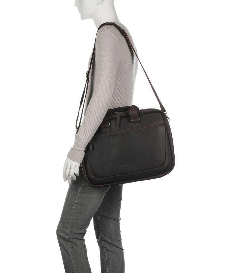 The Chesterfield Brand Seth Briefcase brown