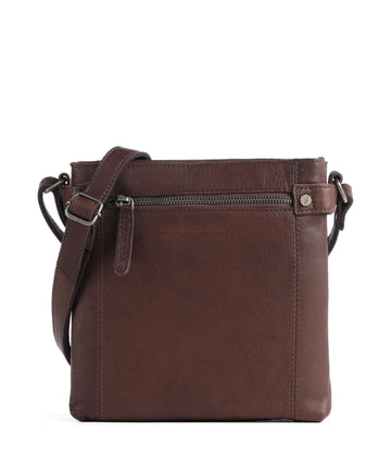 The Chesterfield Brand Cow Wax Pull Up Brandis Torba preko ramena brown