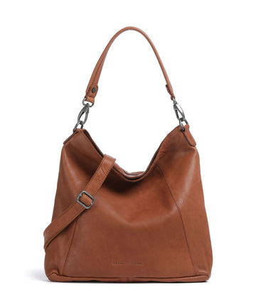 The Chesterfield Brand Washed Waxed Cow Sintra Torba za kantu cognac