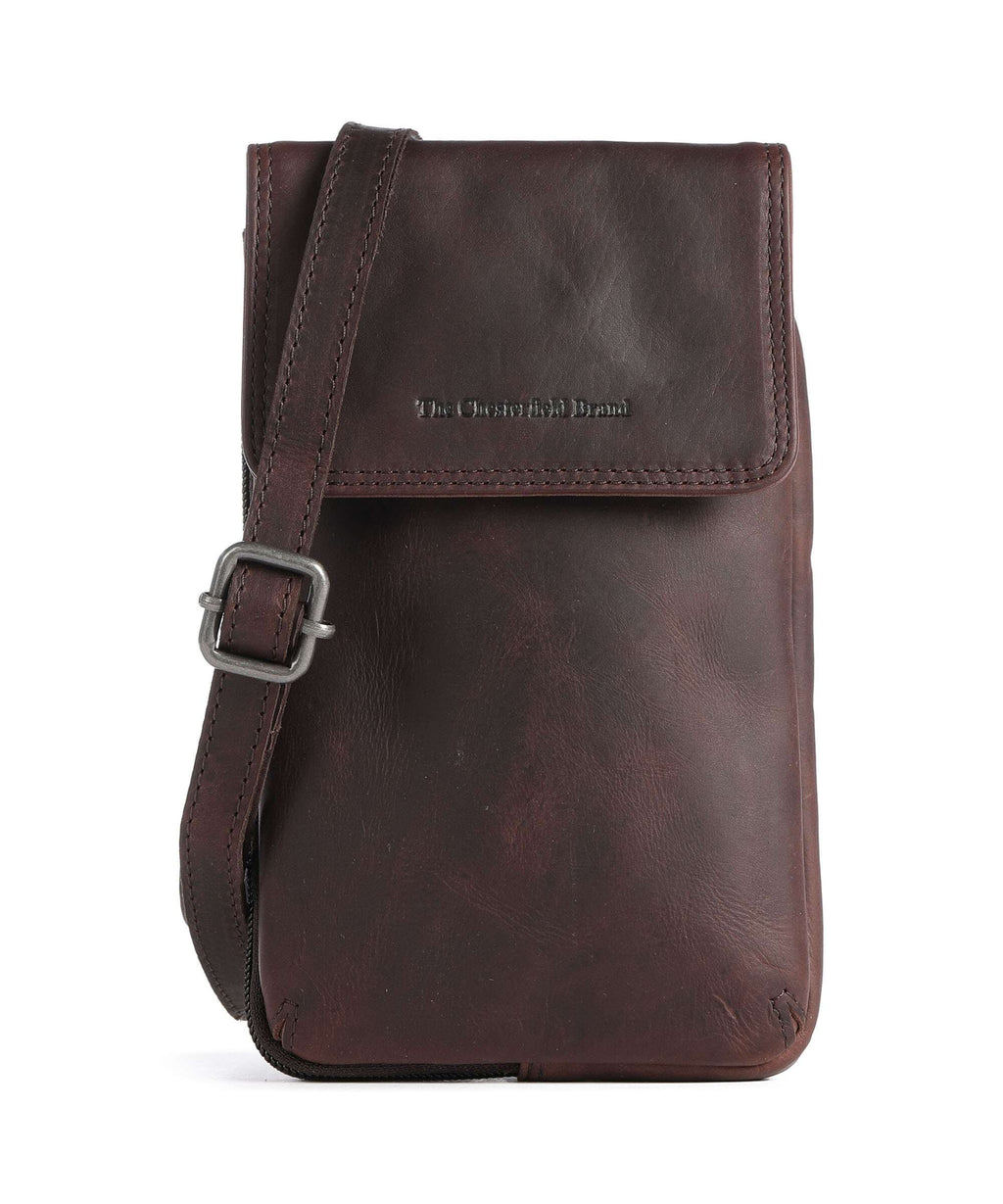 The Chesterfield Brand Langley Phone bag brown