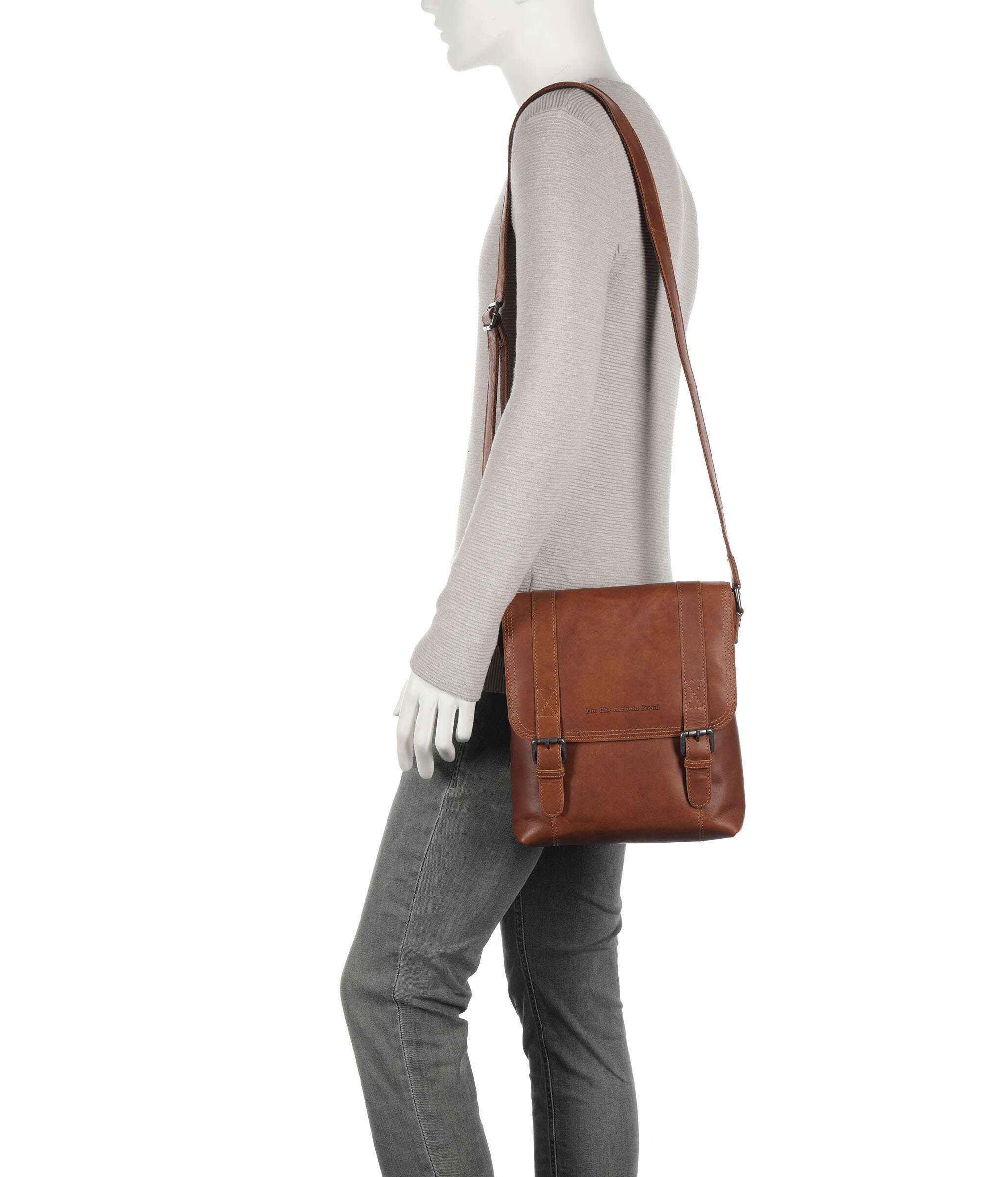 The Chesterfield Brand Adelanto Crossbody bag cognac