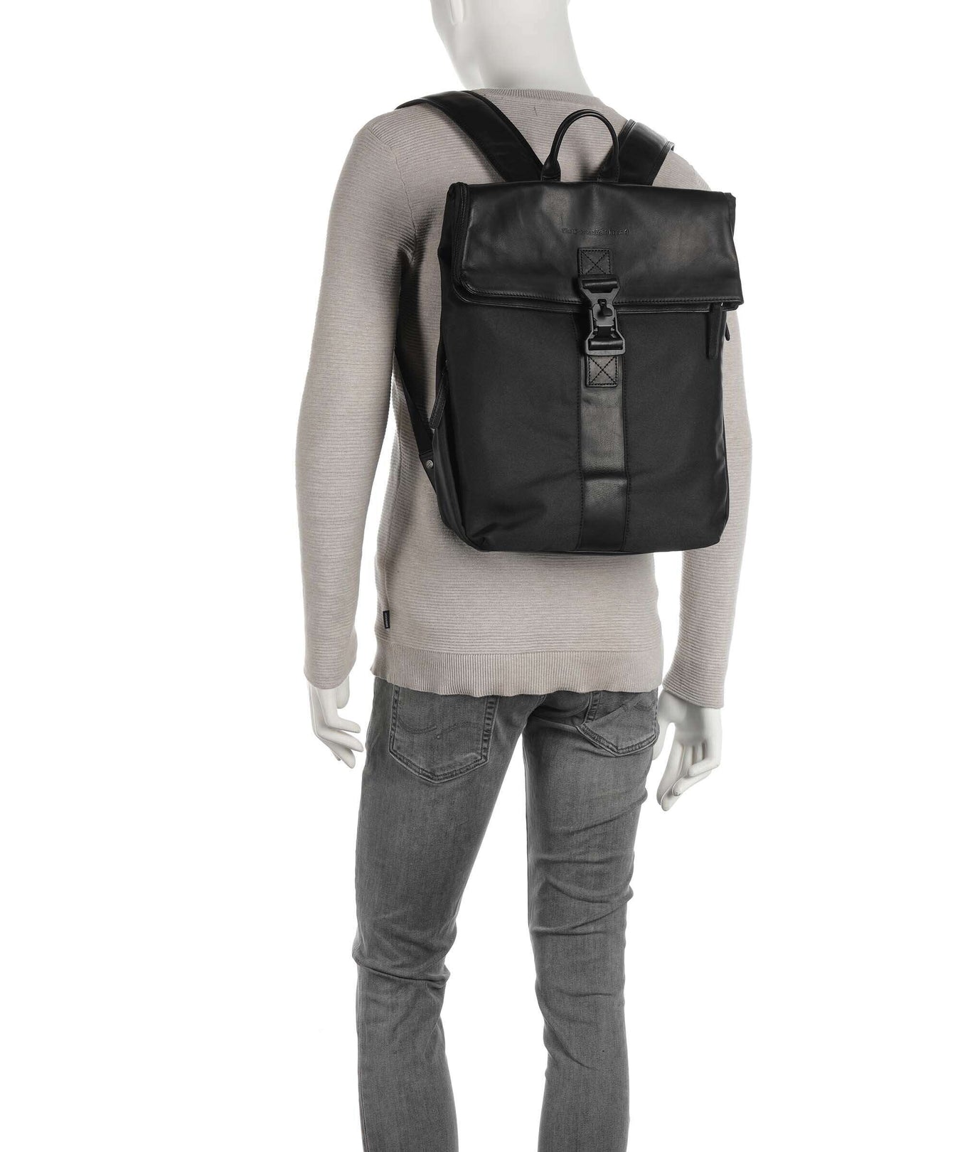 The Chesterfield Brand Fusion Trondheim Backpack black