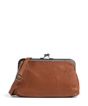 The Chesterfield Brand Cow Wax Pull Up Andrade Torba preko ramena cognac