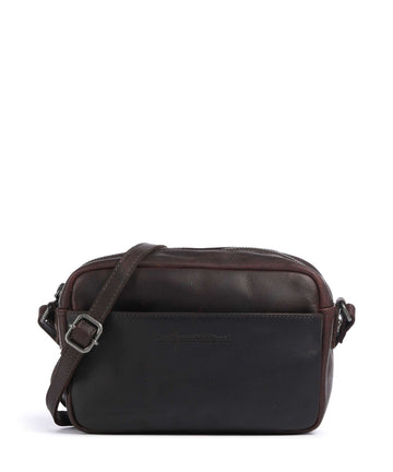 The Chesterfield Brand Cow Wax Pull Up Arona Torba preko ramena brown