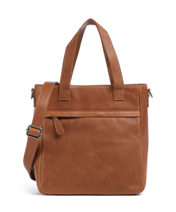The Chesterfield Brand Cow Wax Pull Up Lingfield Torbu cognac