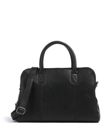 The Chesterfield Brand Cow Wax Pull Up Layton Torbu black
