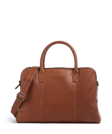 The Chesterfield Brand Cow Wax Pull Up Layton Torbu cognac