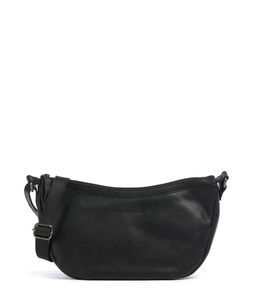 The Chesterfield Brand Cow Wax Pull Up Piemonte Torba preko ramena black