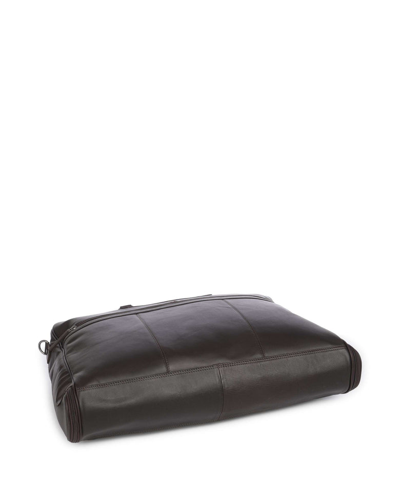 The Chesterfield Brand Cow Wax Pull Up Josh Garment bag brown
