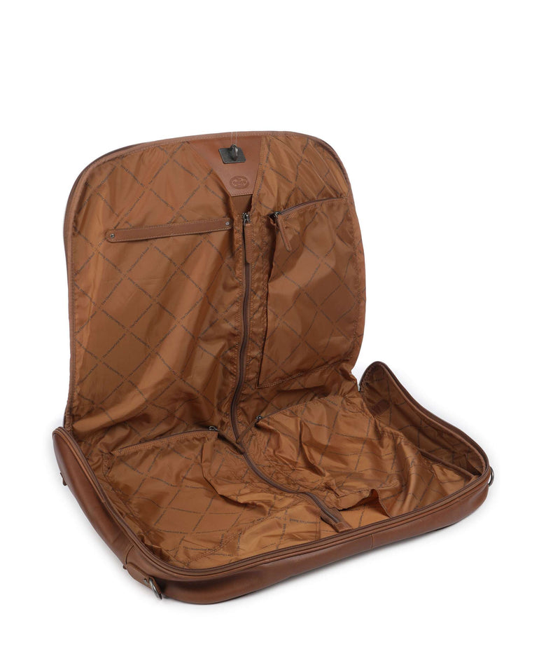 The Chesterfield Brand Cow Wax Pull Up Josh Garment bag cognac