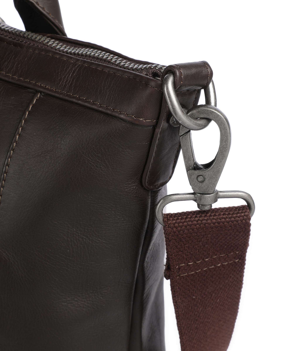 The Chesterfield Brand Cow Wax Pull Up Luisa Backpack bag brown