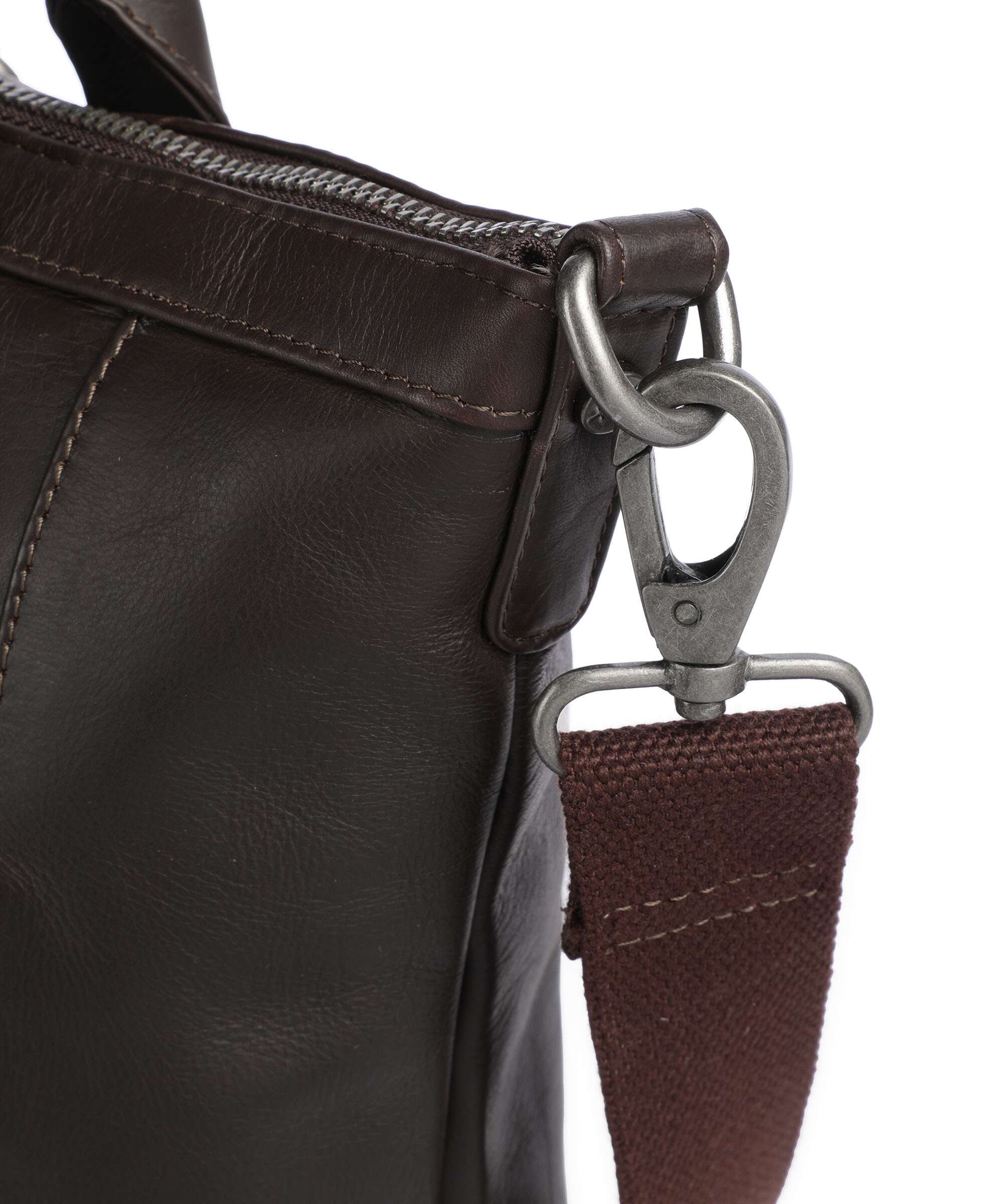 The Chesterfield Brand Cow Wax Pull Up Luisa Backpack bag brown