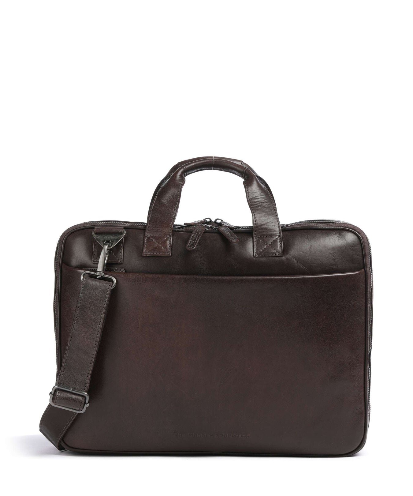 The Chesterfield Brand Novum Iseo Briefcase brown