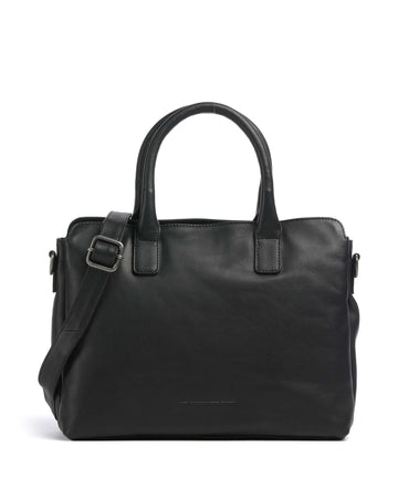The Chesterfield Brand Wax Pull Up Cow Valmonte Torbu black