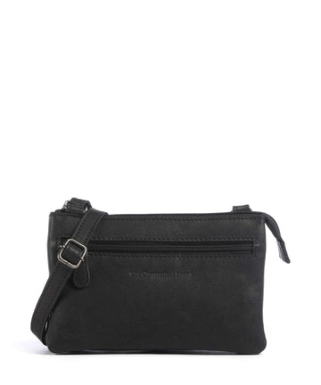 The Chesterfield Brand Washed Waxed Cow Osaka Torba preko ramena black