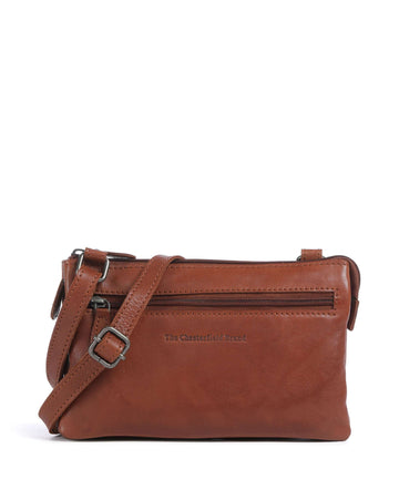 The Chesterfield Brand Washed Waxed Cow Osaka Torba preko ramena cognac