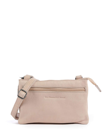 The Chesterfield Brand Washed Waxed Cow Osaka Torba preko ramena beige