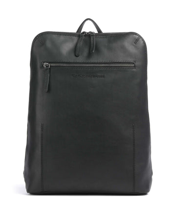 The Chesterfield Brand Wax Pull Up Cow Filmore Ruksak black