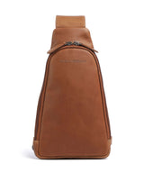The Chesterfield Brand Wax Pull Up Cow Bowey Torba za praćku cognac
