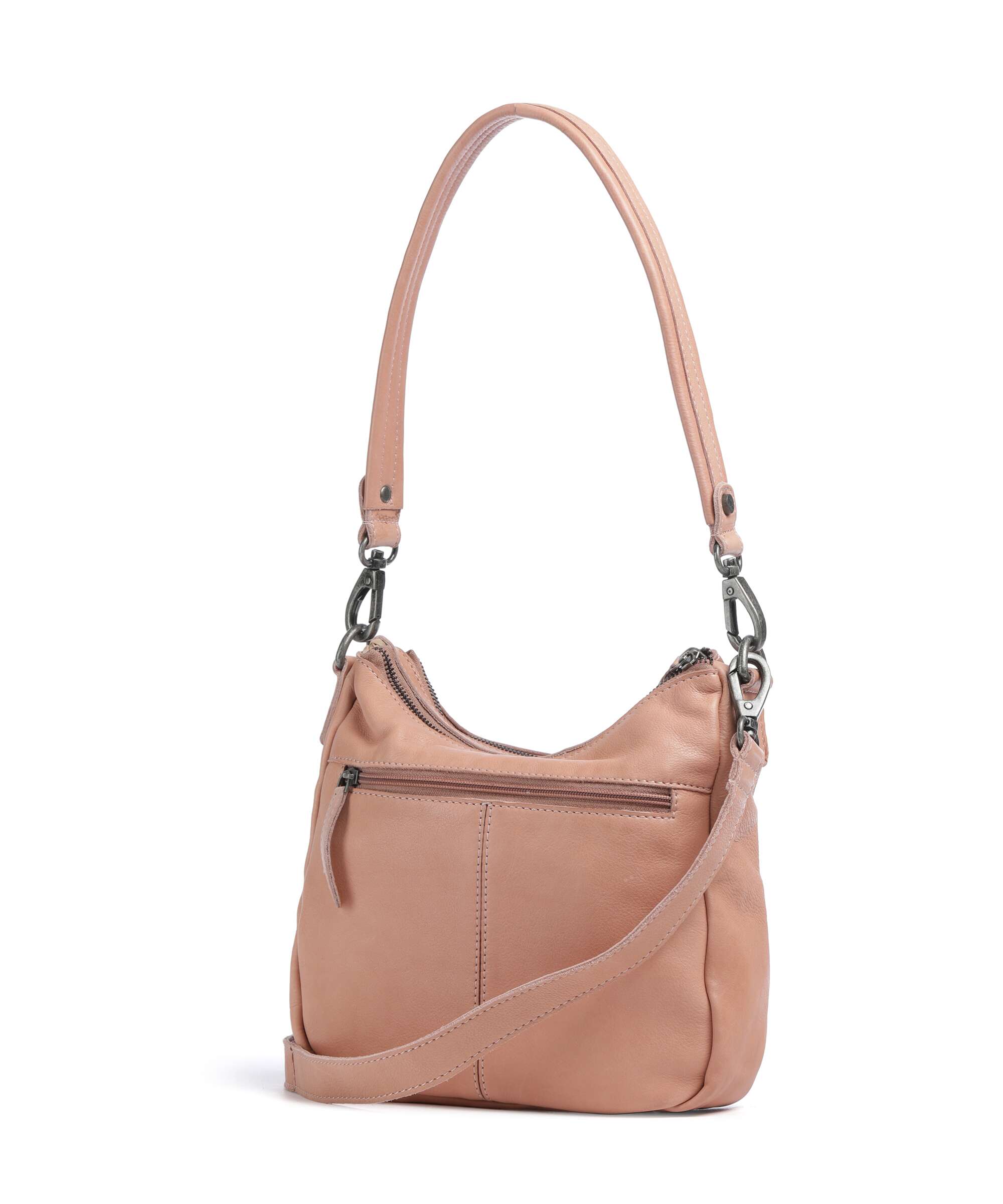 The Chesterfield Brand Washed Waxed Cow Caroline Crossbody bag vintage rose