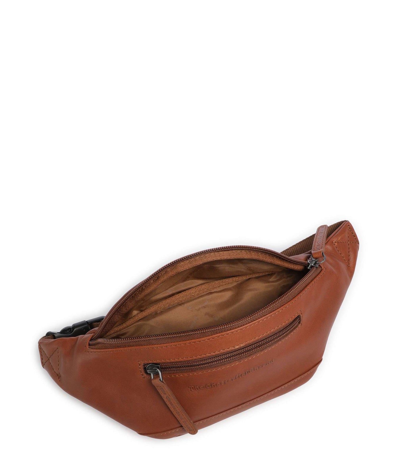 The Chesterfield Brand Wax Pull Up Cow Brana Fanny pack cognac
