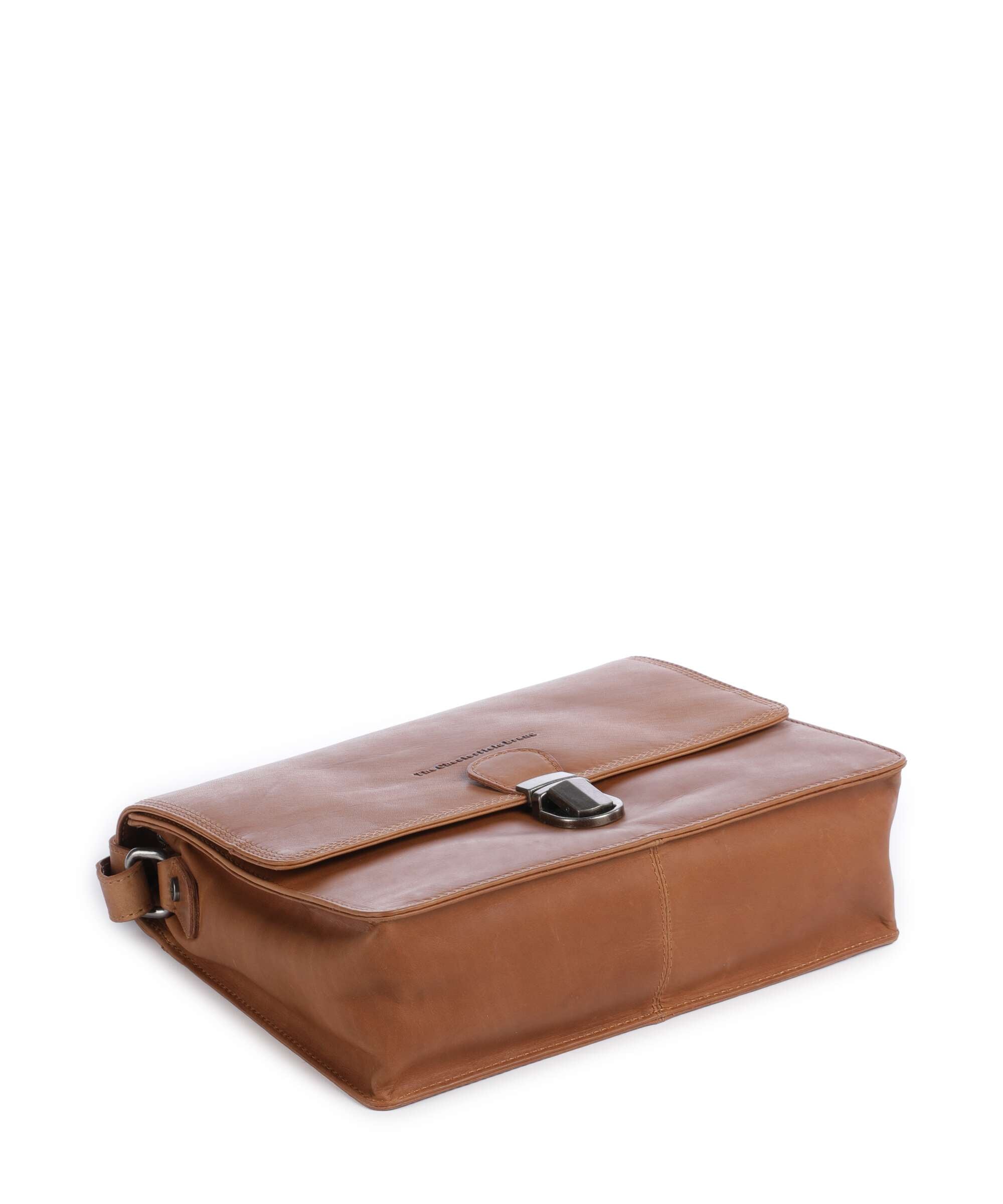 The Chesterfield Brand Wax Pull Up Cow Lunor Shoulder bag cognac