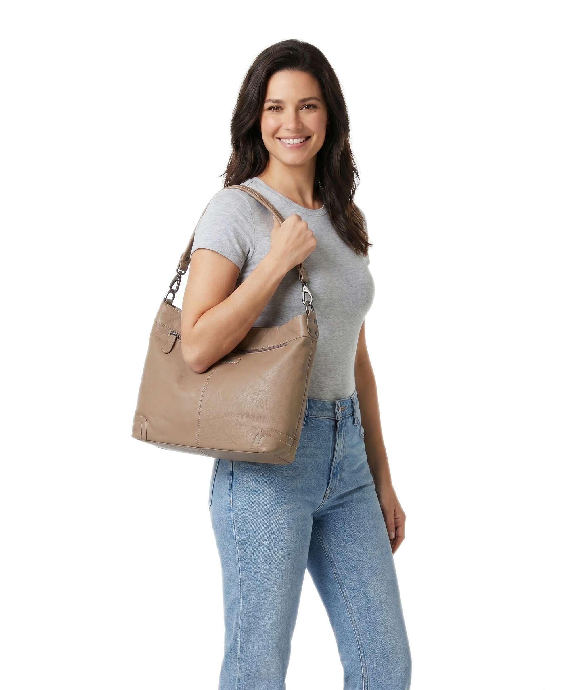 The Chesterfield Brand Serene Astero Hobo bag taupe