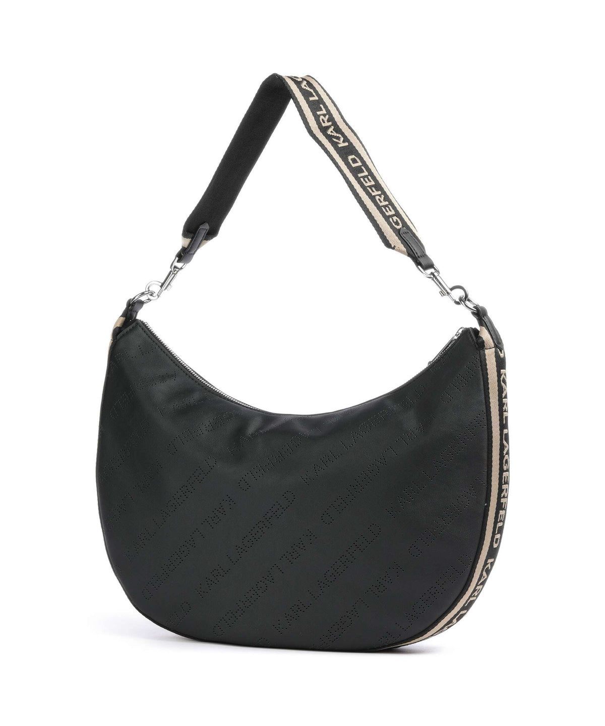 Karl Lagerfeld K/Moon Medium Hobo bag black