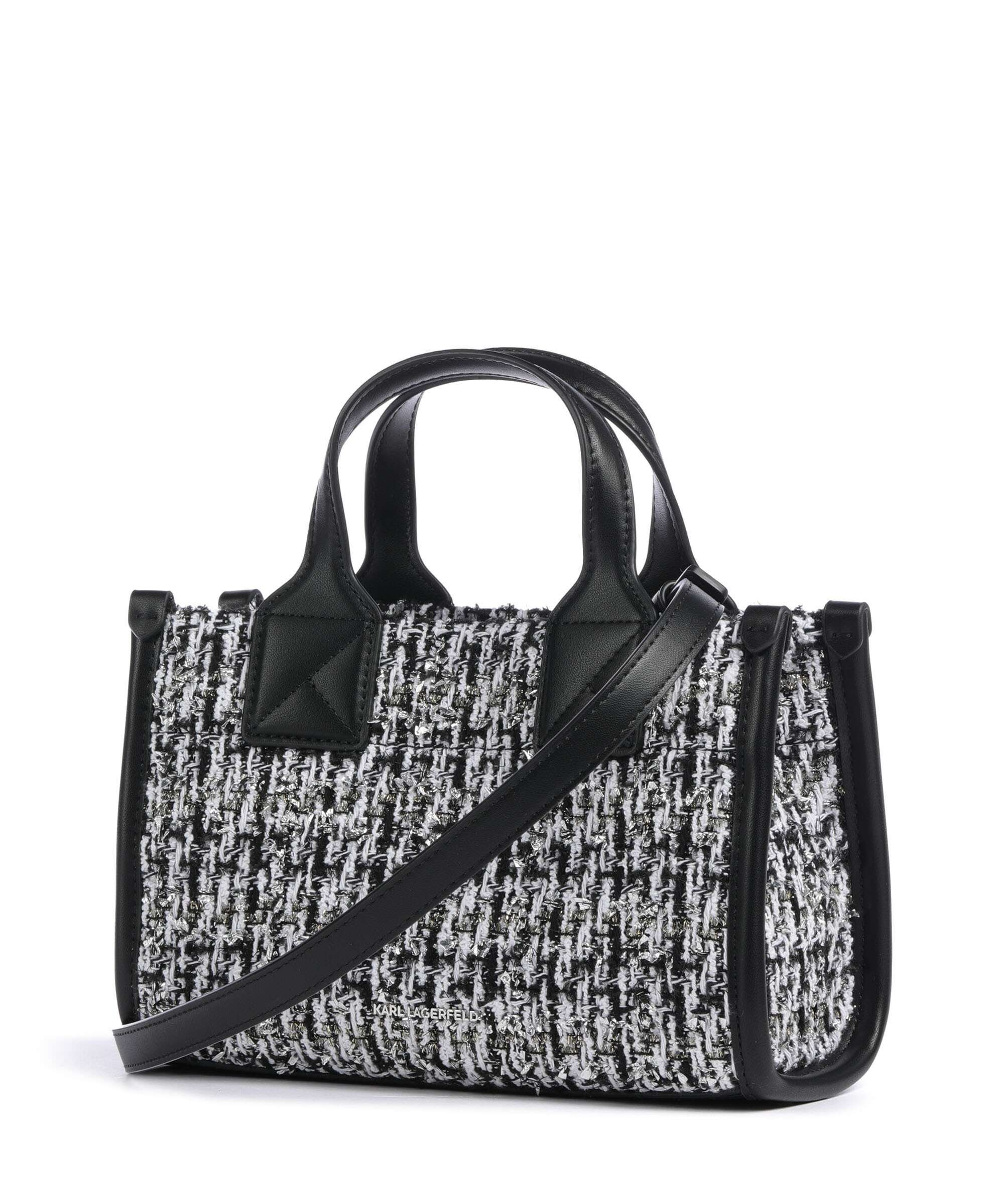 Karl Lagerfeld K/Skuare Small Handbag black/white
