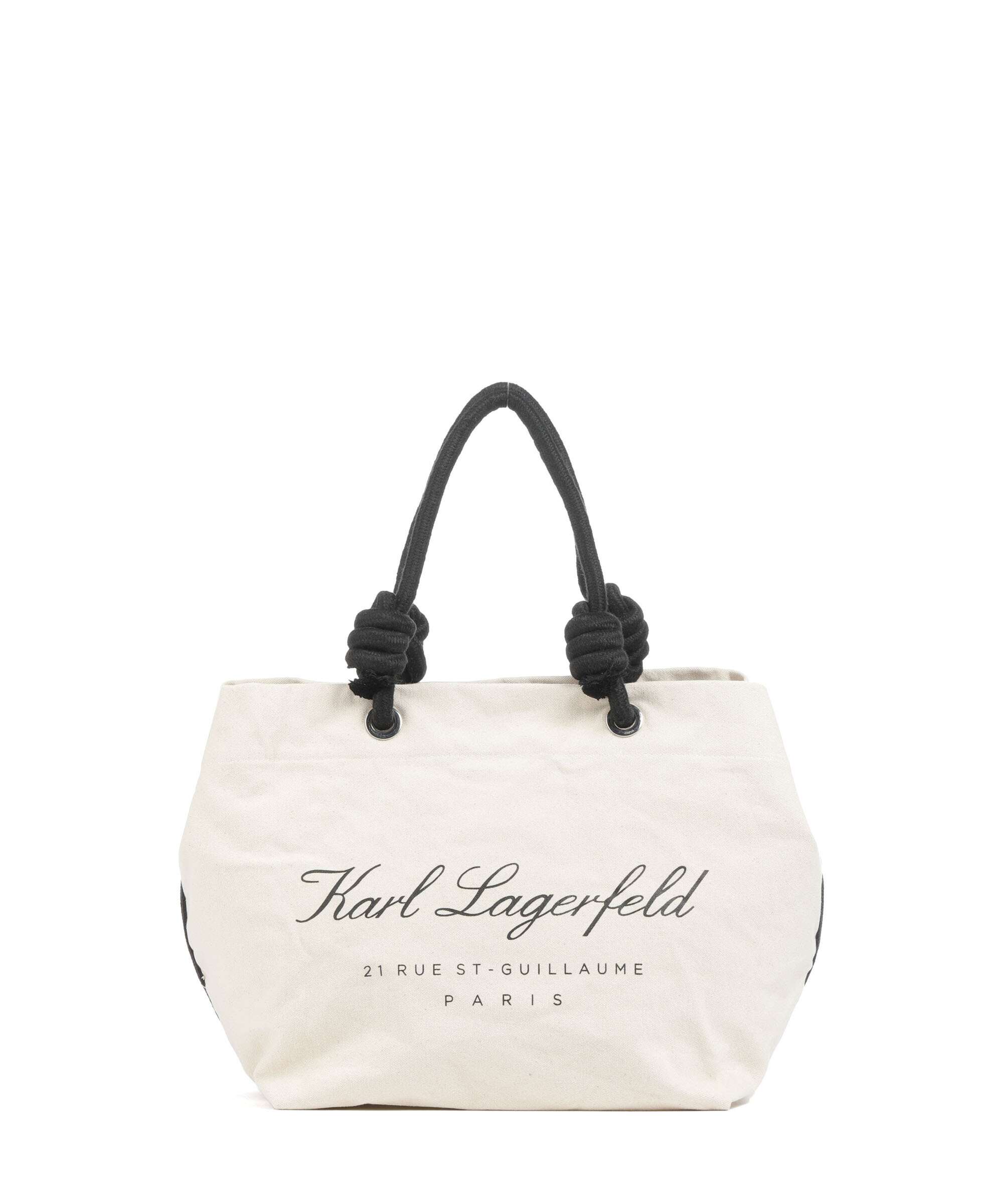 Karl Lagerfeld Hotel Karl Tote bag natural