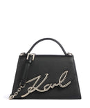 Karl Lagerfeld K/Signature 2.0 Medium Torbu black/gold