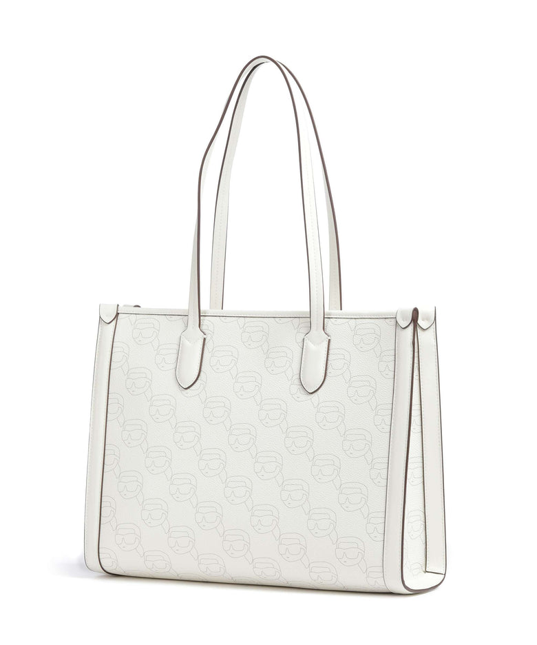 Karl Lagerfeld K/Ikonik Mono Tote bag offwhite
