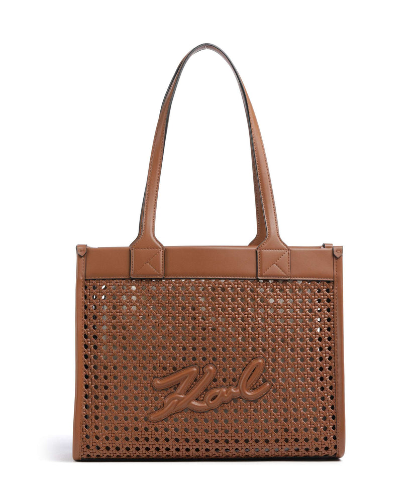 Karl Lagerfeld K/Skuare Tote bag dark tan