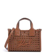Karl Lagerfeld K/Skuare Small Torbu dark tan