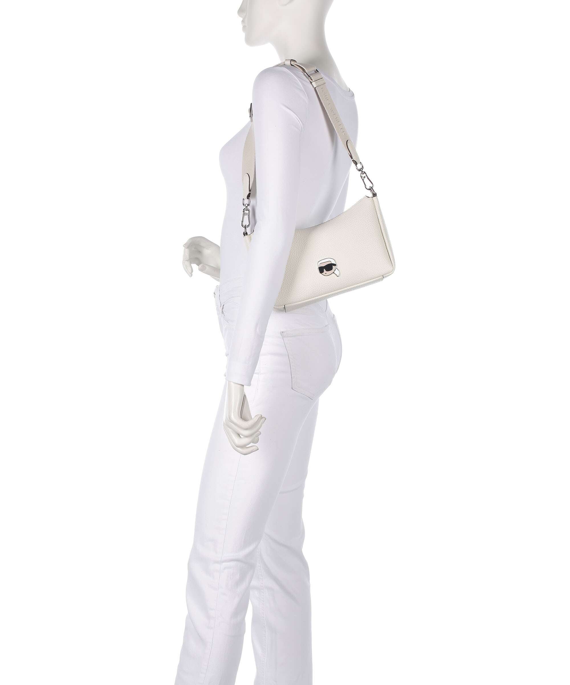 Karl Lagerfeld K/Ikonik Shoulder bag offwhite