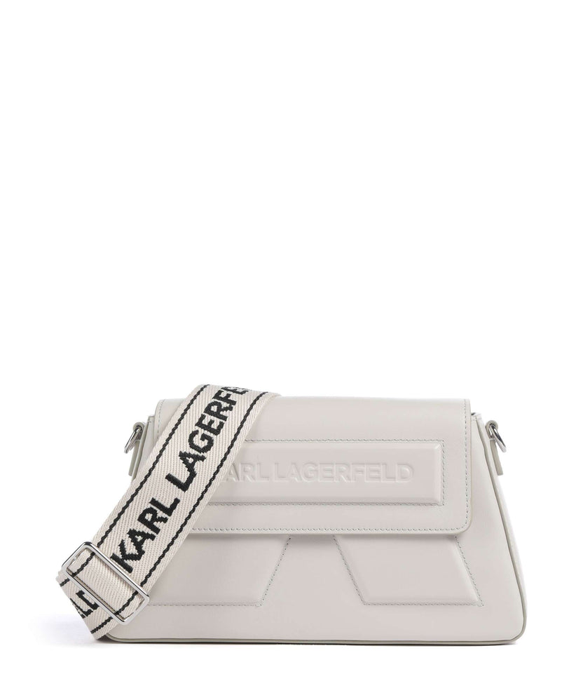 Karl Lagerfeld Ikon K Crossbody bag cement