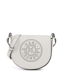 Karl Lagerfeld K/Circle Torba preko ramena cement