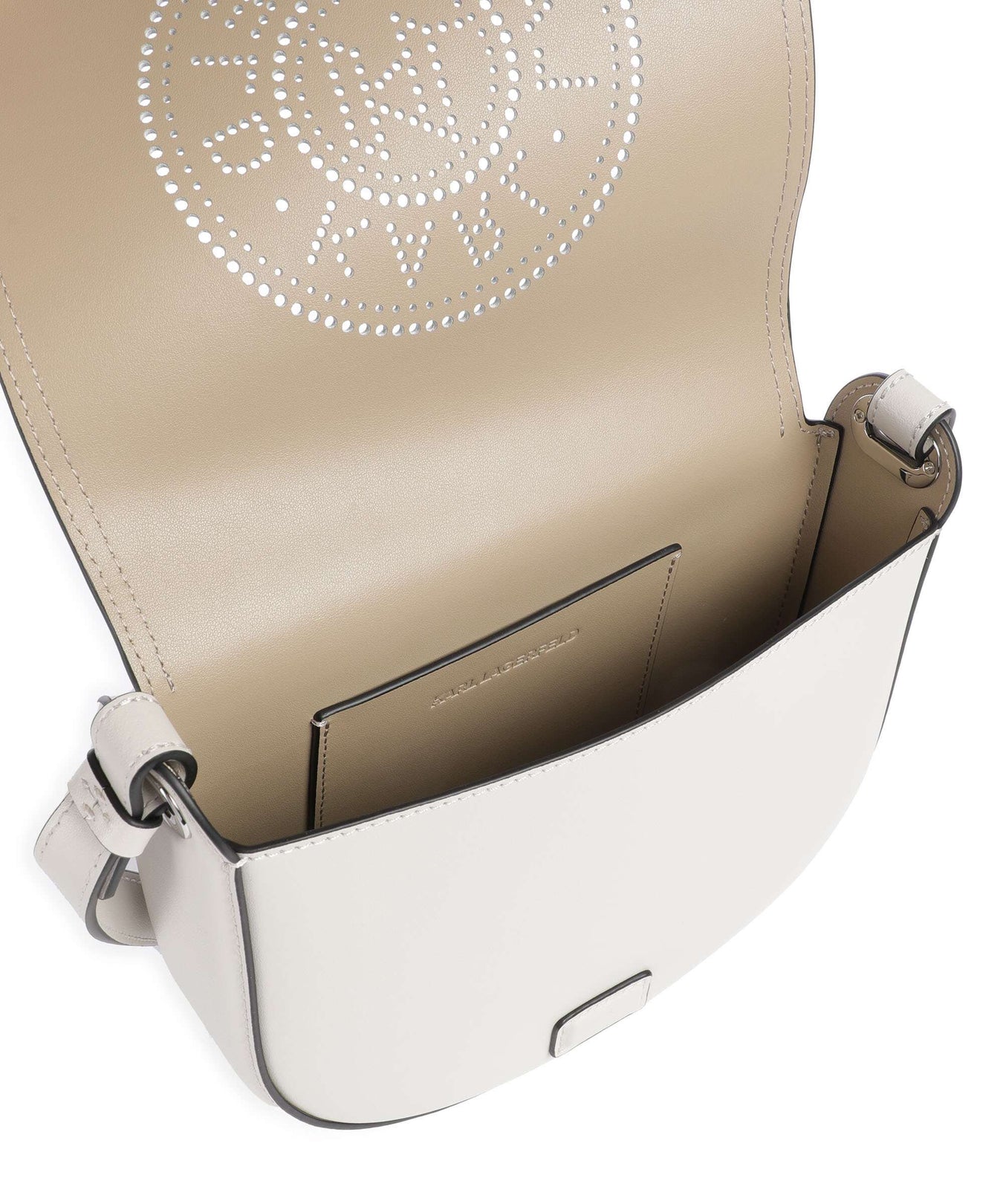 Karl Lagerfeld K/Circle Crossbody bag cement